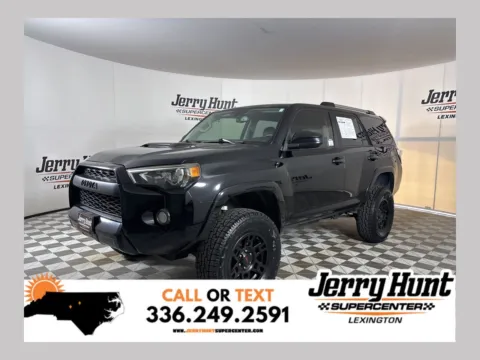 Black 2015 Toyota 4Runner TRD Pro for sale in Lexington, NC