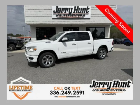 White 2022 Ram 1500 Big Horn/Lone Star for sale in Lexington, NC
