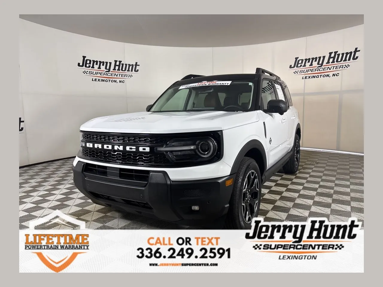 White 2025 Ford Bronco Sport Outer Banks for sale in Lexington, NC