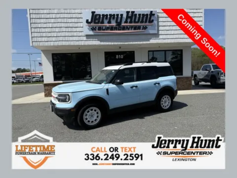 Blue 2025 Ford Bronco Sport Heritage for sale in Lexington, NC