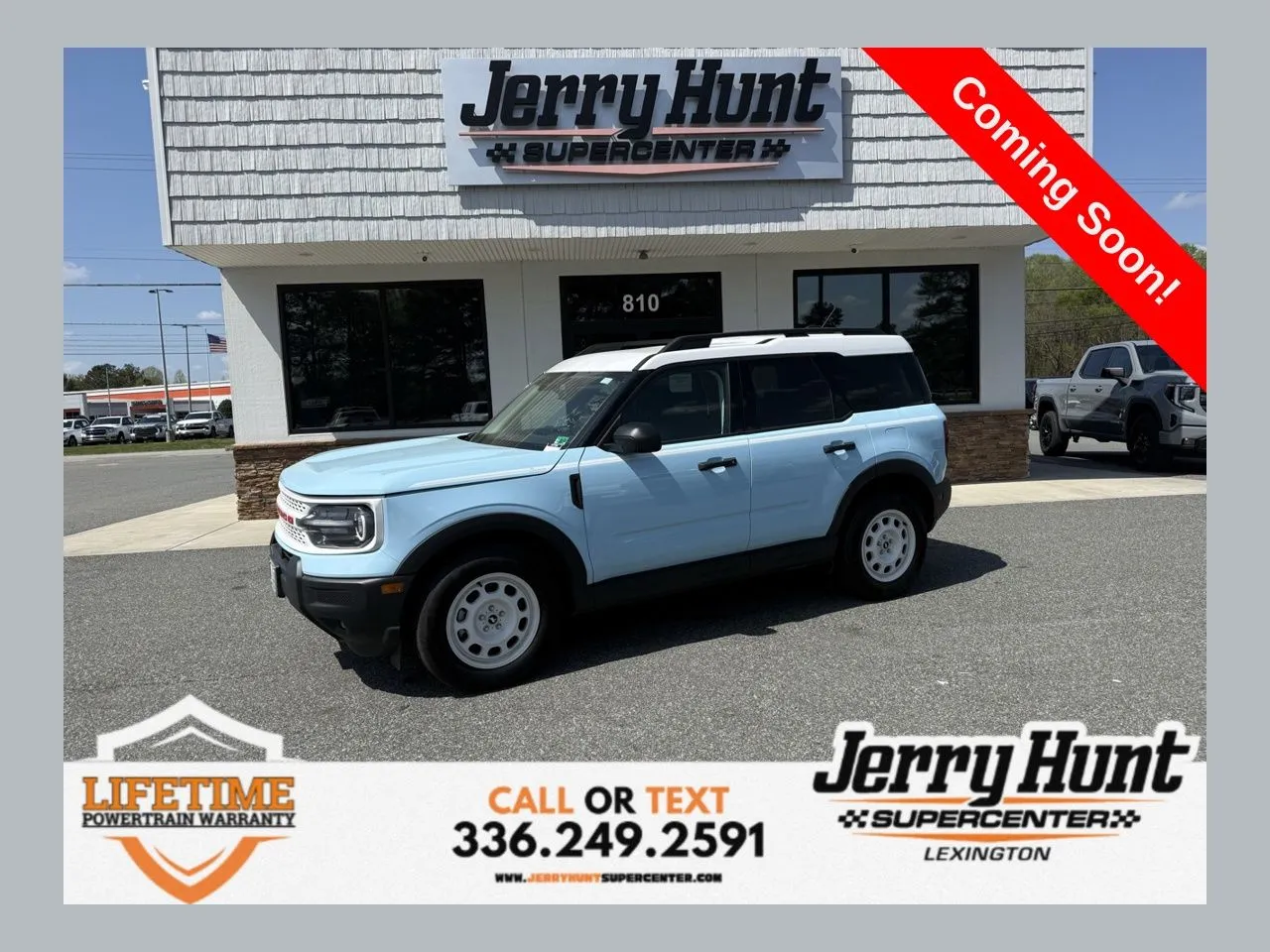 Blue 2025 Ford Bronco Sport Heritage for sale in Lexington, NC