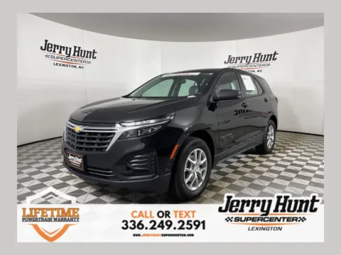 Black 2024 Chevrolet Equinox LS for sale in Lexington, NC
