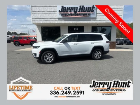 White 2022 Jeep Grand Cherokee L Limited for sale in Lexington, NC