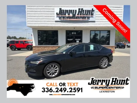 Black 2022 Acura TLX for sale in Lexington, NC