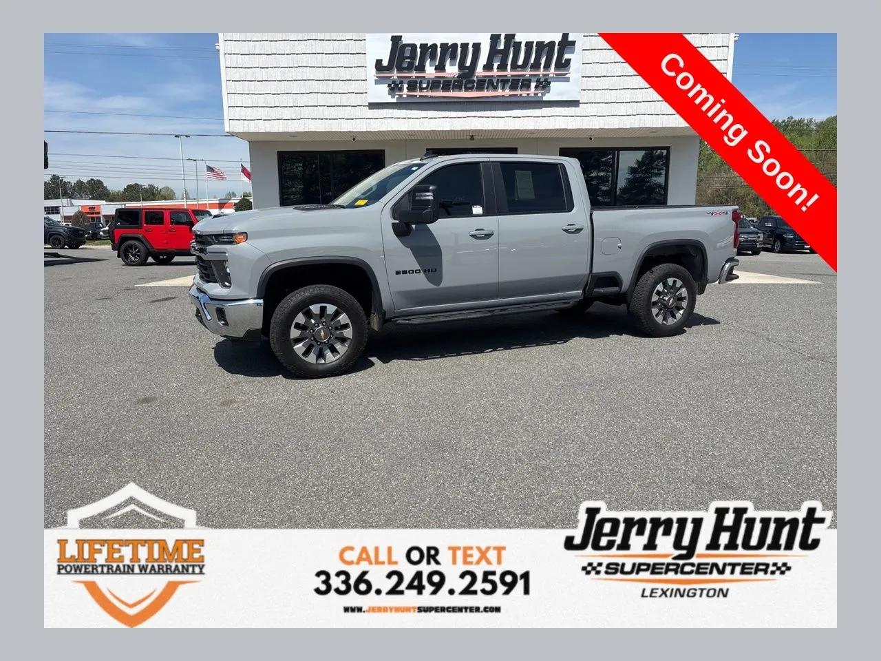 Gray 2024 Chevrolet Silverado 2500HD LT for sale in Lexington, NC