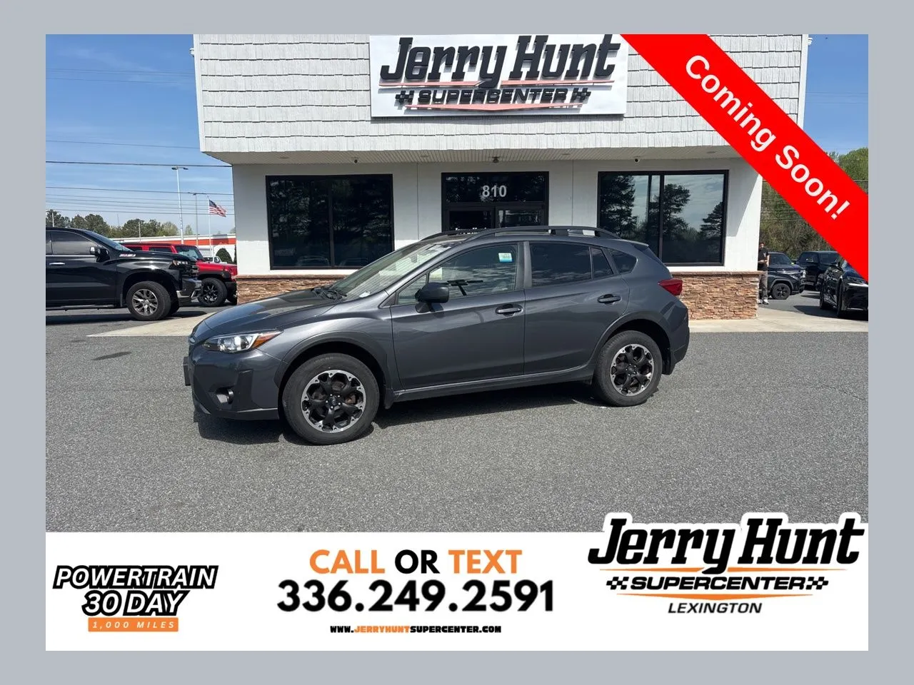 Gray 2021 Subaru Crosstrek Premium for sale in Lexington, NC