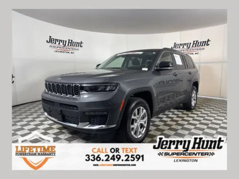 Gray 2023 Jeep Grand Cherokee L Limited for sale in Lexington, NC
