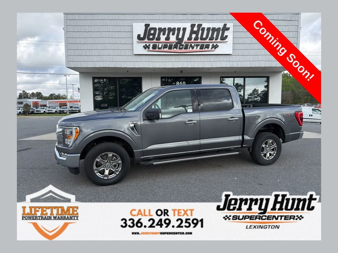 Gray 2023 Ford F-150 XLT for sale in Lexington, NC
