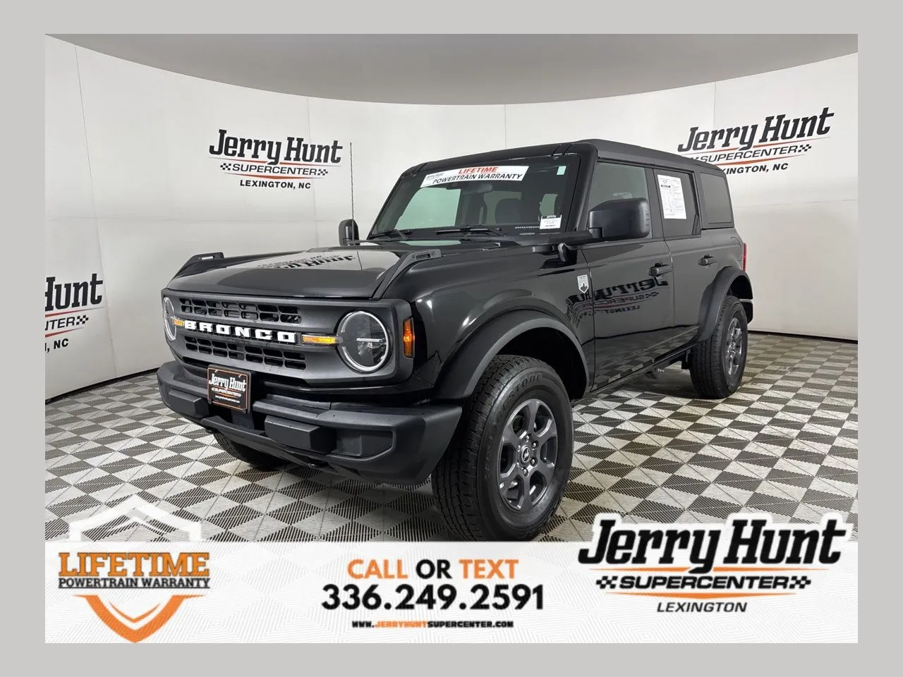 Black 2025 Ford Bronco Big Bend for sale in Lexington, NC