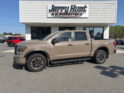 Beige 2023 Nissan Titan PRO-4X for sale in Lexington, NC