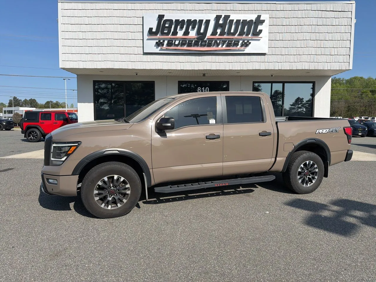 Beige 2023 Nissan Titan PRO-4X for sale in Lexington, NC