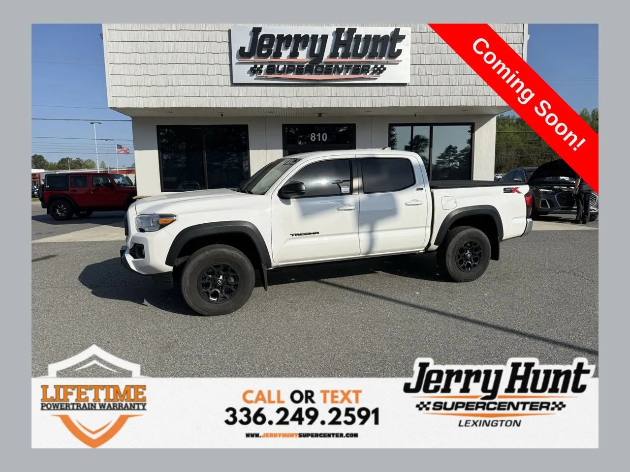 White 2023 Toyota Tacoma SR5 for sale in Lexington, NC