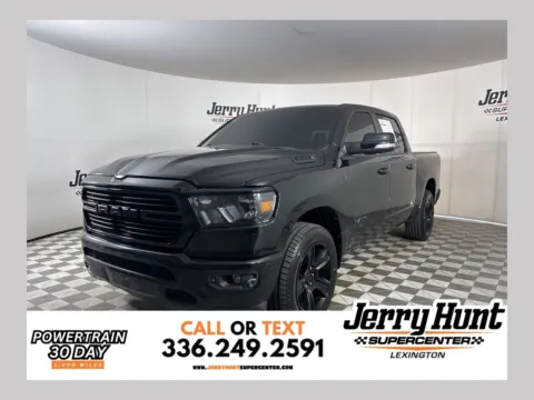 Black 2021 Ram 1500 Big Horn/Lone Star for sale in Lexington, NC