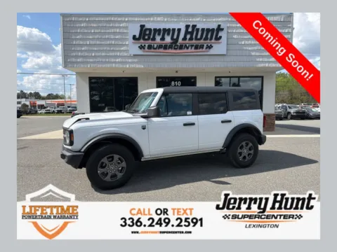 White 2025 Ford Bronco Big Bend for sale in Lexington, NC