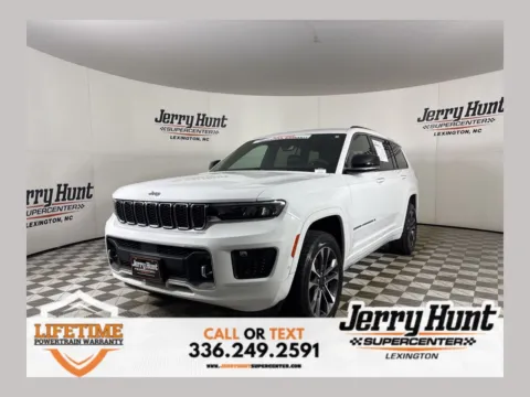 White 2023 Jeep Grand Cherokee L Overland for sale in Lexington, NC