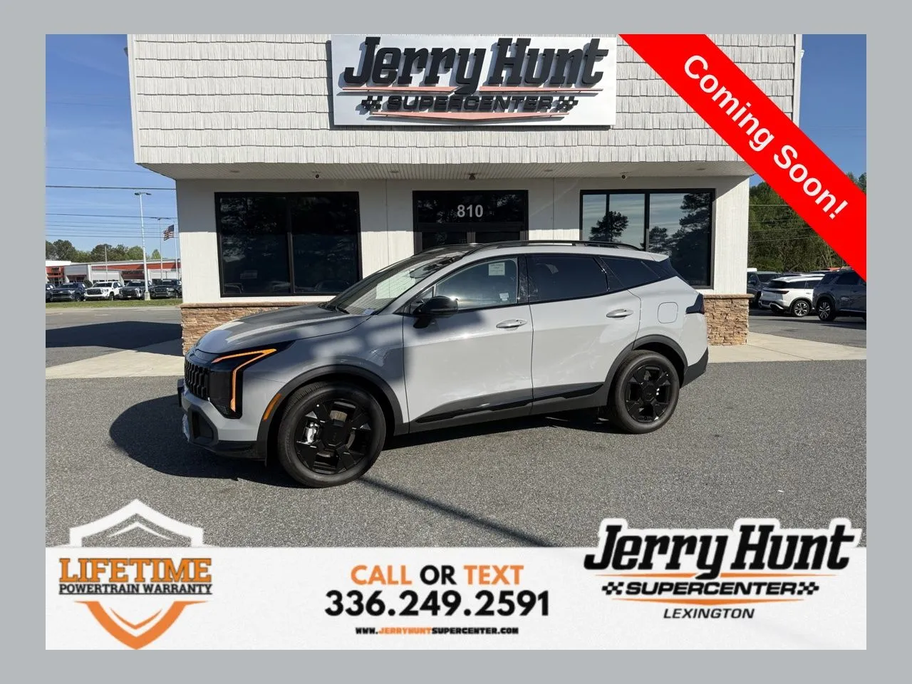 Gray 2026 Kia Sportage Hybrid X-Line for sale in Lexington, NC