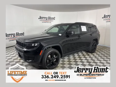 Black 2023 Jeep Grand Cherokee L Altitude for sale in Lexington, NC