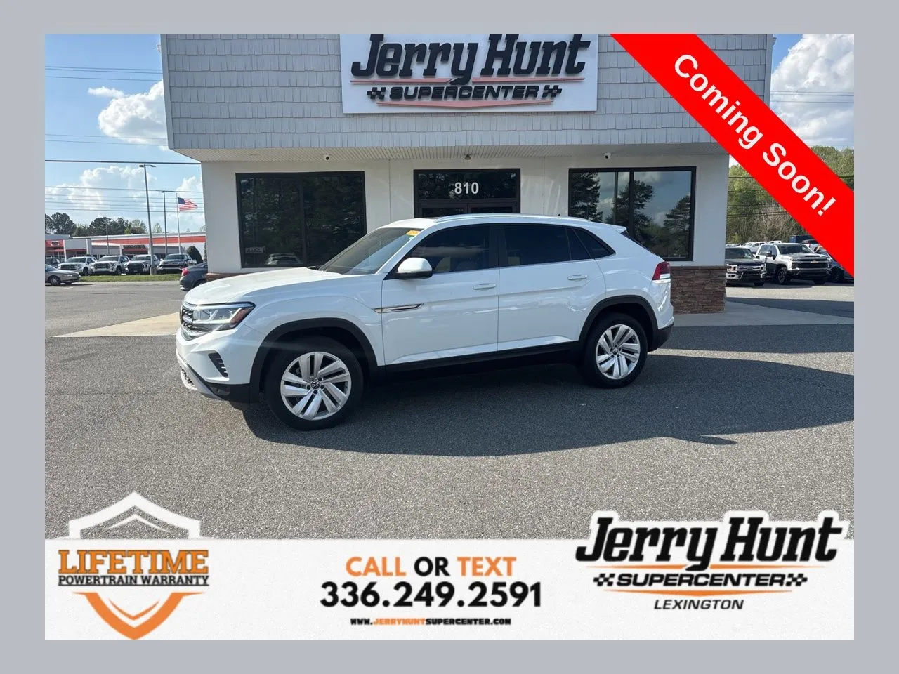 White 2023 Volkswagen Atlas Cross Sport 2.0T SE w/Technology for sale in Lexington, NC