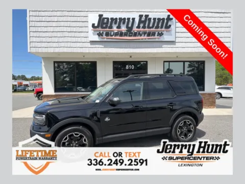 Black 2025 Ford Bronco Sport Outer Banks for sale in Lexington, NC