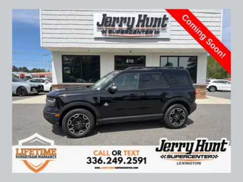 Black 2025 Ford Bronco Sport Outer Banks for sale in Lexington, NC