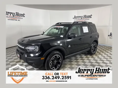 Black 2025 Ford Bronco Sport Outer Banks for sale in Lexington, NC