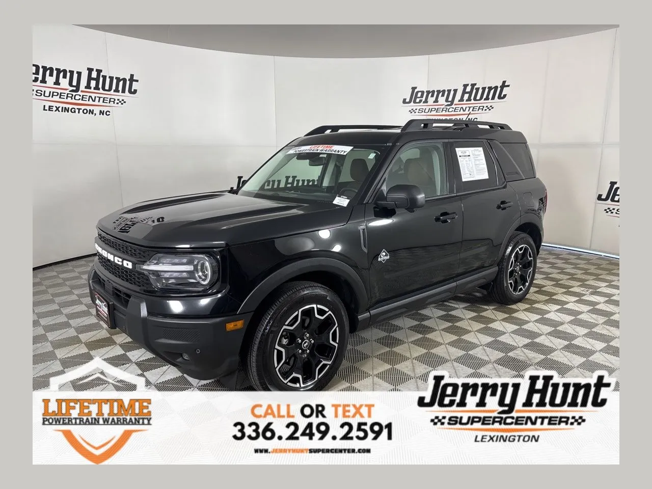 Black 2025 Ford Bronco Sport Outer Banks for sale in Lexington, NC