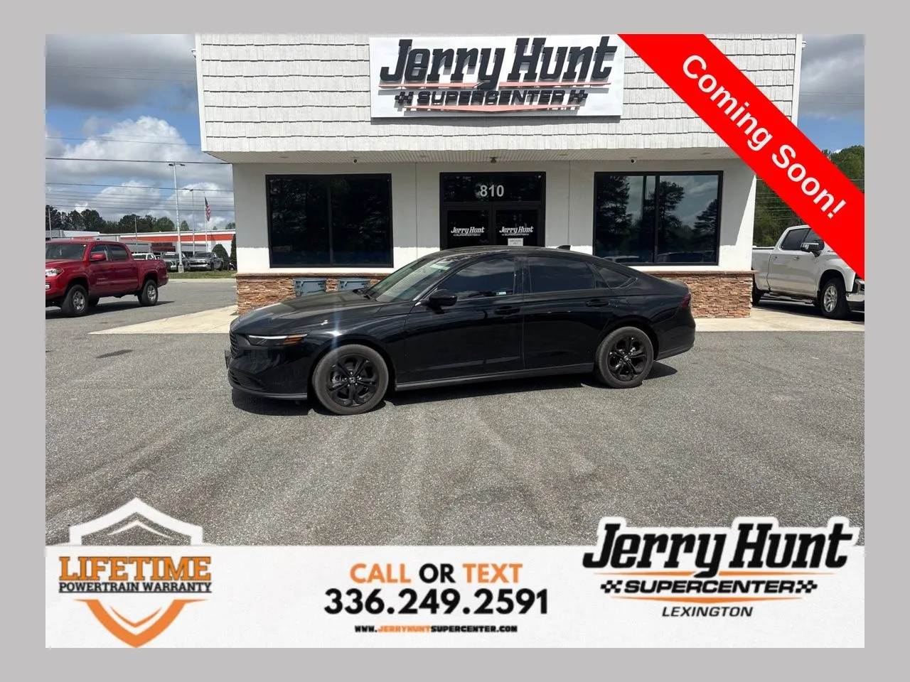 Black 2025 Honda Accord SE for sale in Lexington, NC