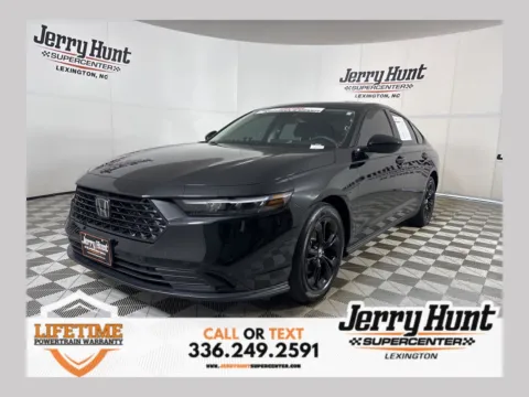 Black 2025 Honda Accord SE for sale in Lexington, NC