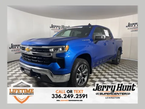 Blue 2023 Chevrolet Silverado 1500 LT for sale in Lexington, NC