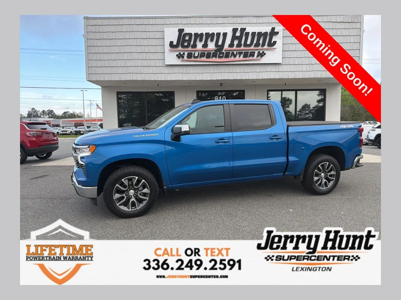 Blue 2023 Chevrolet Silverado 1500 LT for sale in Lexington, NC