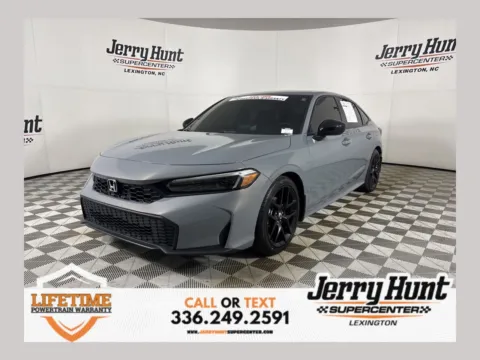 Used 2022 Honda Civic EX-L for sale in Lexington, NC at Jerry Hunt