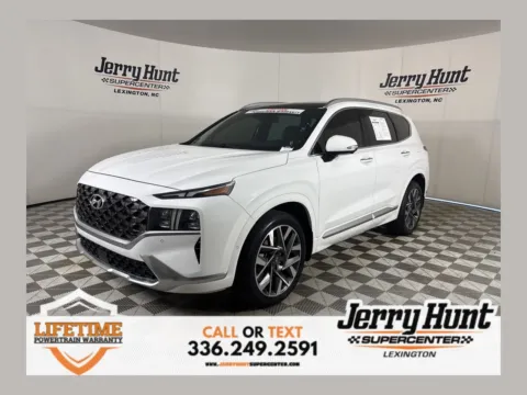 White 2023 Hyundai Santa Fe Calligraphy for sale in Lexington, NC