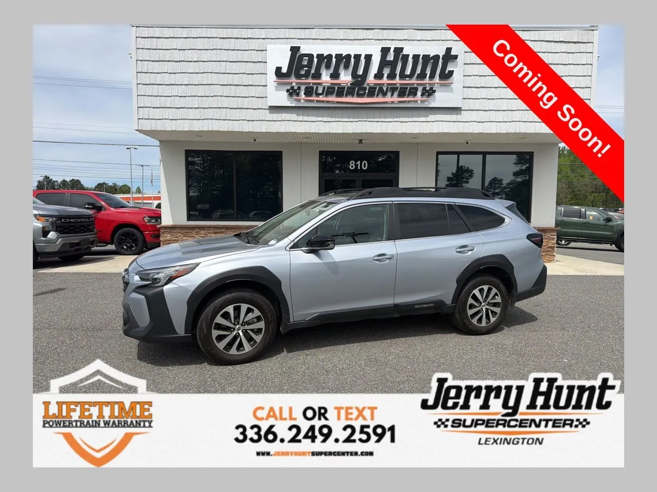 Silver 2025 Subaru Outback Premium for sale in Lexington, NC