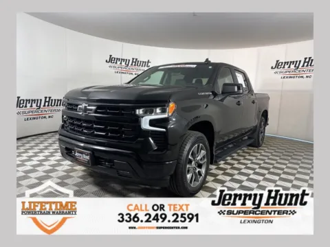 Black 2024 Chevrolet Silverado 1500 RST for sale in Lexington, NC