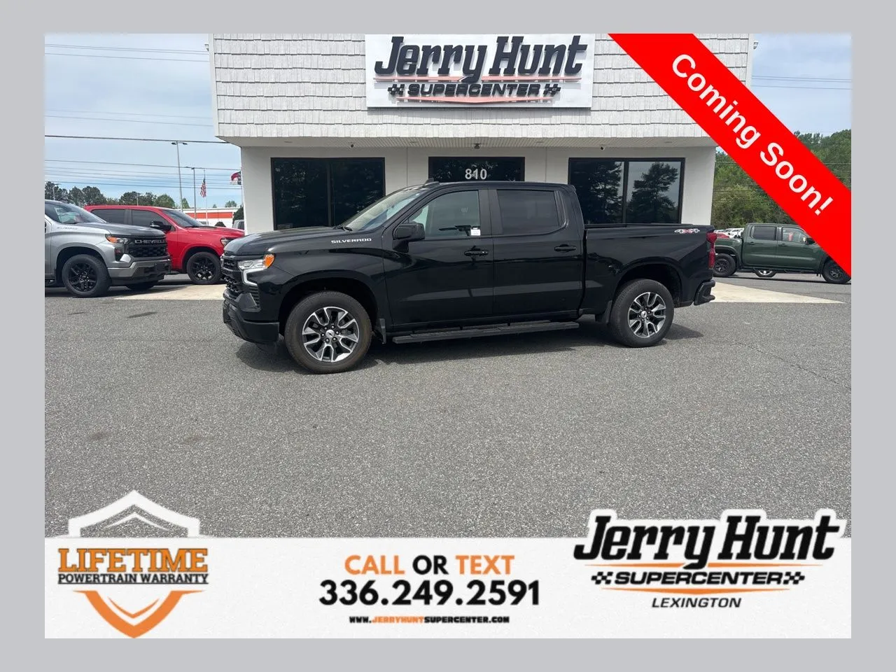 Black 2024 Chevrolet Silverado 1500 RST for sale in Lexington, NC