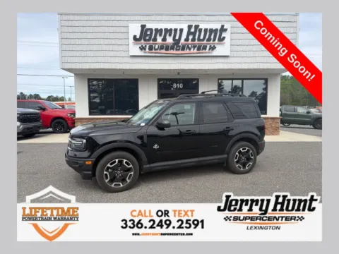 Black 2023 Ford Bronco Sport Outer Banks for sale in Lexington, NC