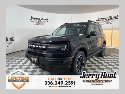 Black 2023 Ford Bronco Sport Outer Banks for sale in Lexington, NC