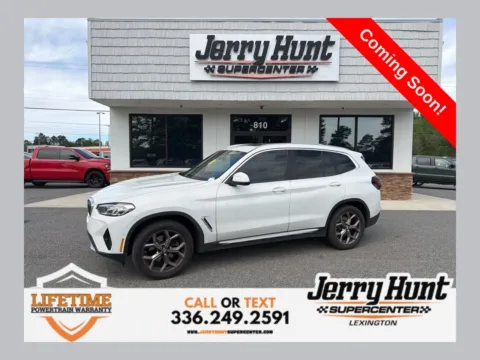 White 2023 BMW X3 xDrive30i for sale in Lexington, NC