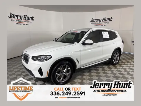 White 2023 BMW X3 xDrive30i for sale in Lexington, NC