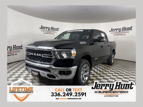 Black 2022 Ram 1500 Big Horn/Lone Star for sale in Lexington, NC