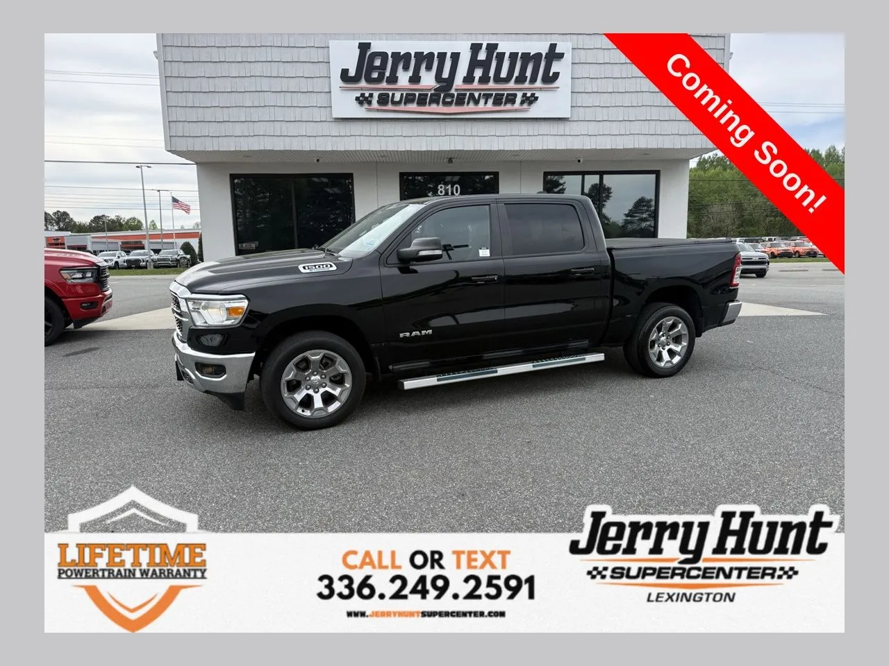 Black 2022 Ram 1500 Big Horn/Lone Star for sale in Lexington, NC