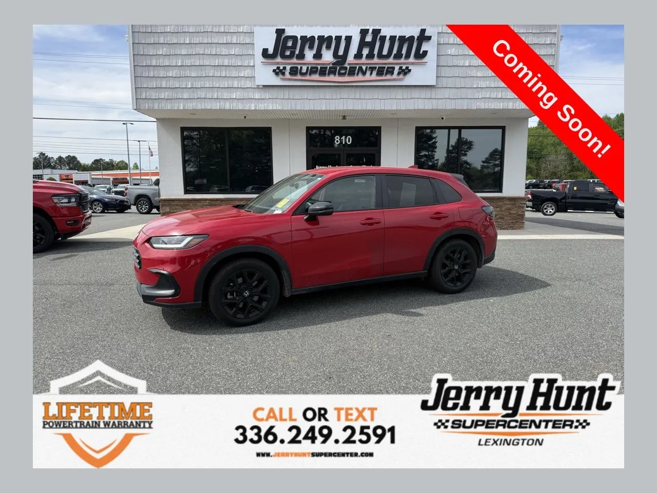 Red 2025 Honda HR-V Sport for sale in Lexington, NC