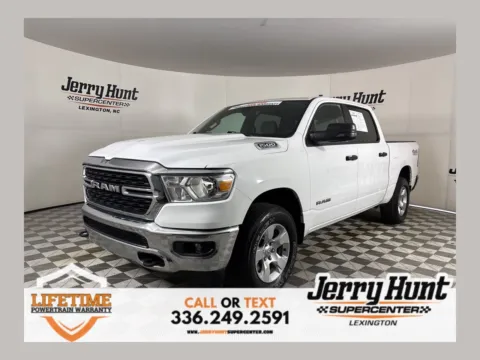 White 2023 Ram 1500 Big Horn/Lone Star for sale in Lexington, NC
