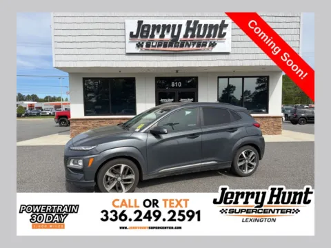 Gray 2021 Hyundai Kona Limited for sale in Lexington, NC