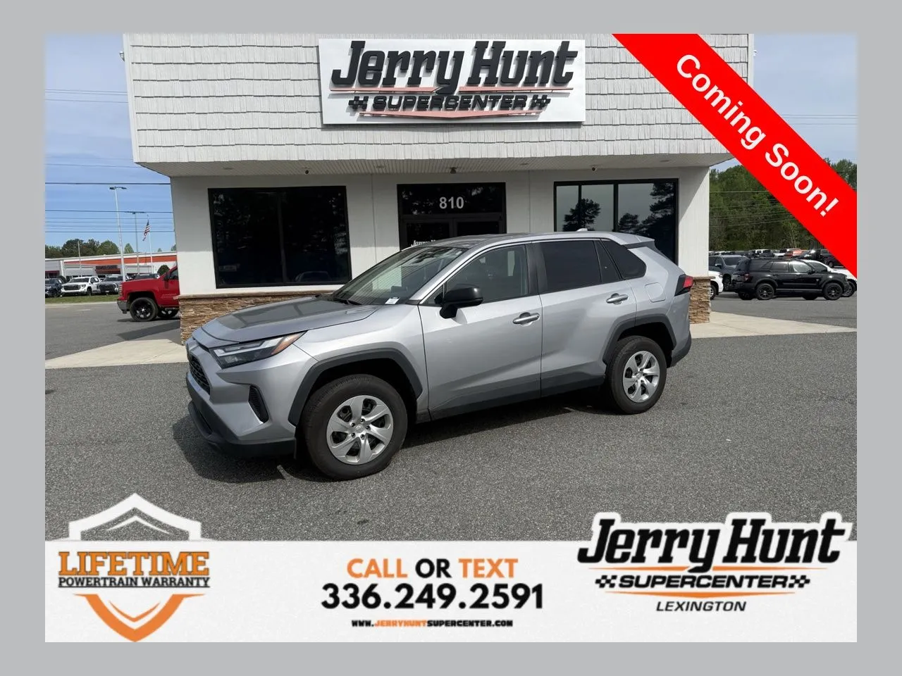 Silver 2023 Toyota RAV4 LE for sale in Lexington, NC