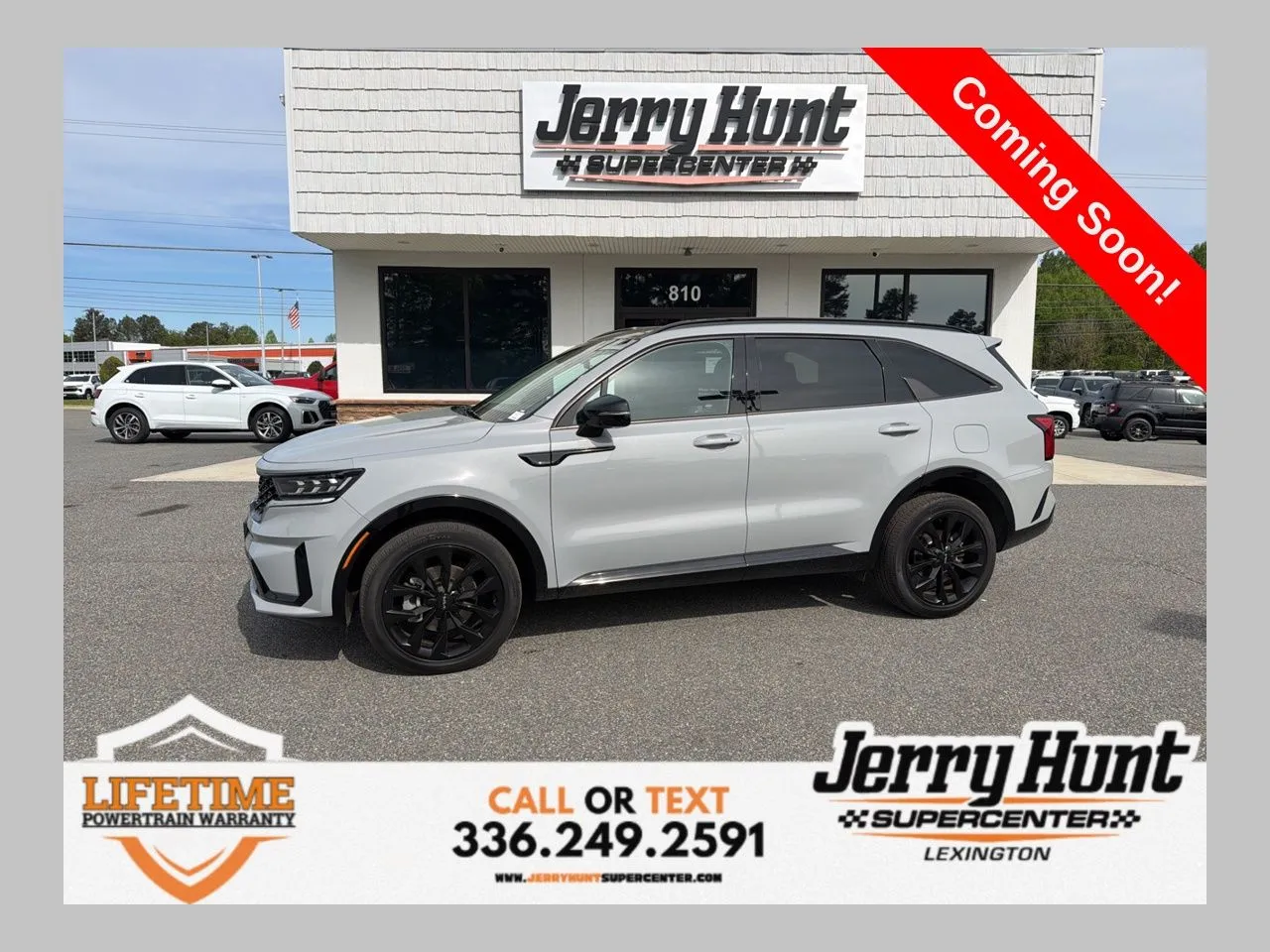 Gray 2023 Kia Sorento SX for sale in Lexington, NC