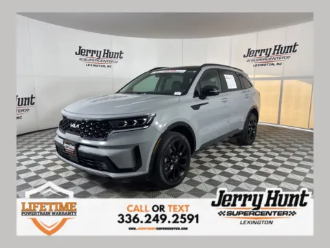 Gray 2023 Kia Sorento SX for sale in Lexington, NC