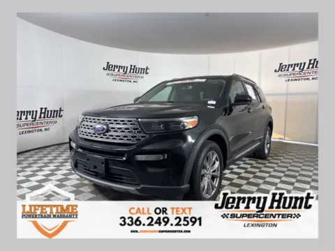 Black 2023 Ford Explorer Limited for sale in Lexington, NC