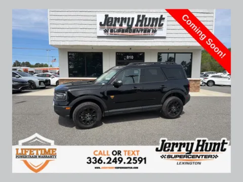 Black 2025 Ford Bronco Sport Badlands for sale in Lexington, NC