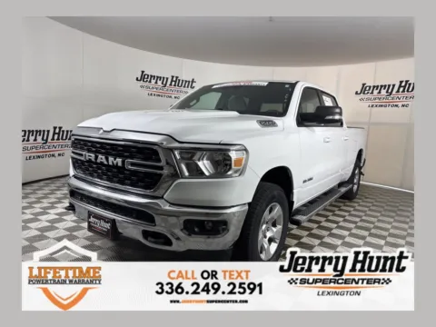 White 2022 Ram 1500 Big Horn/Lone Star for sale in Lexington, NC